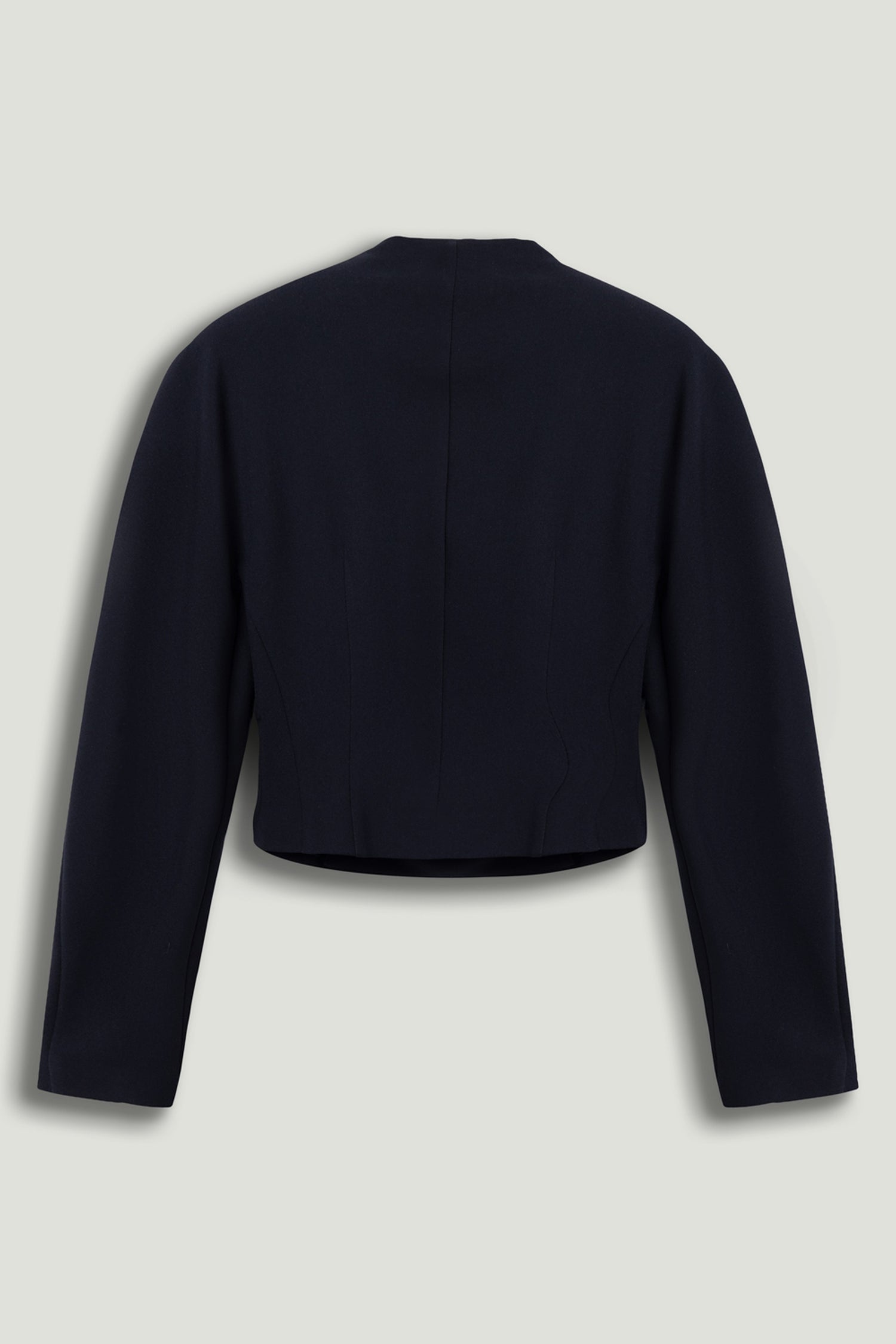 Asymmetric Buttoned Tailored Jacket