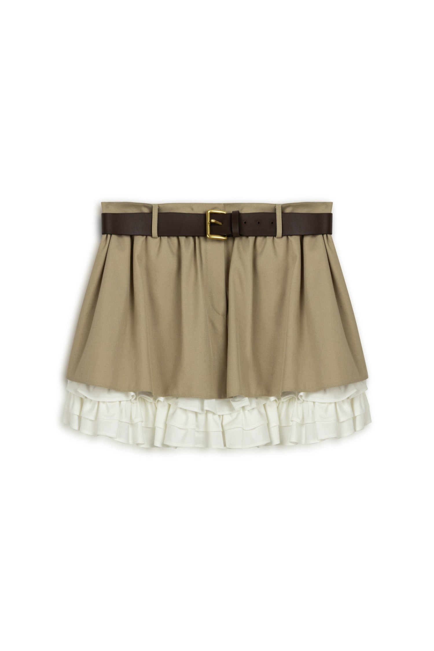 Layered Mini Skirt