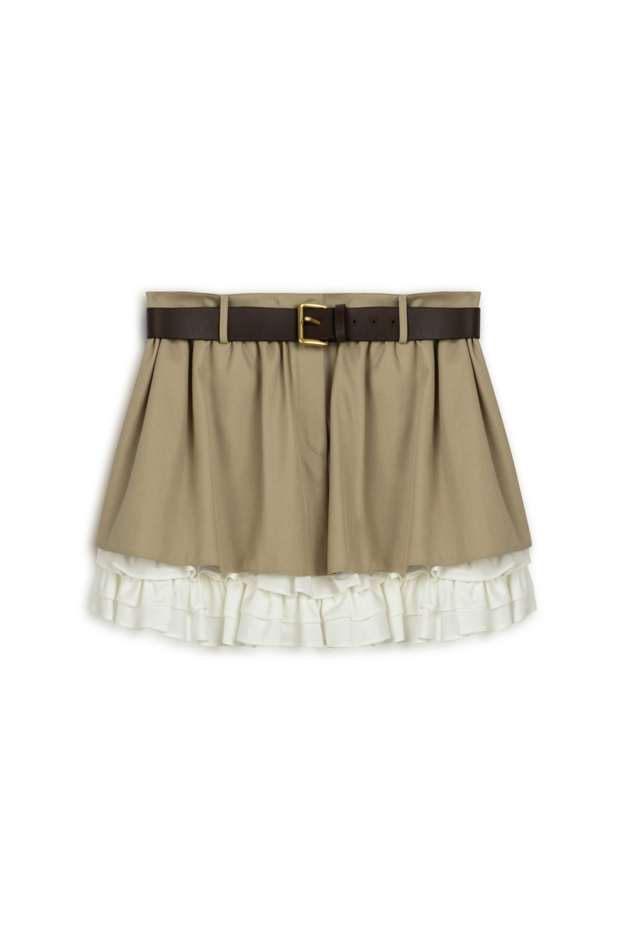 Layered Mini Skirt