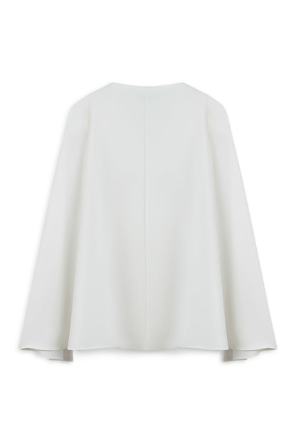 Cape Sleeve Mini Dress