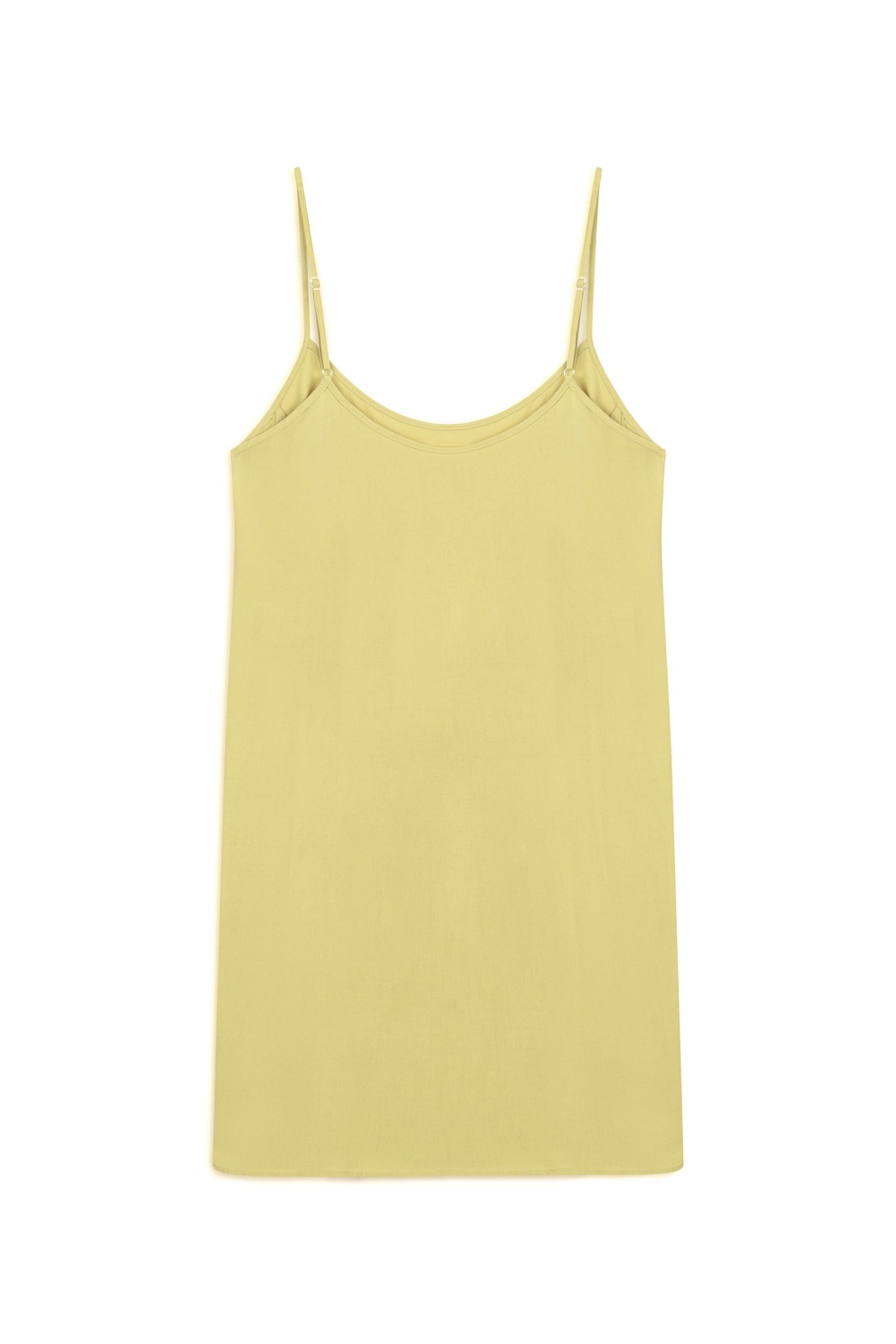 Yellow Oversized Midi Dress