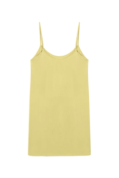 Yellow Oversized Midi Dress