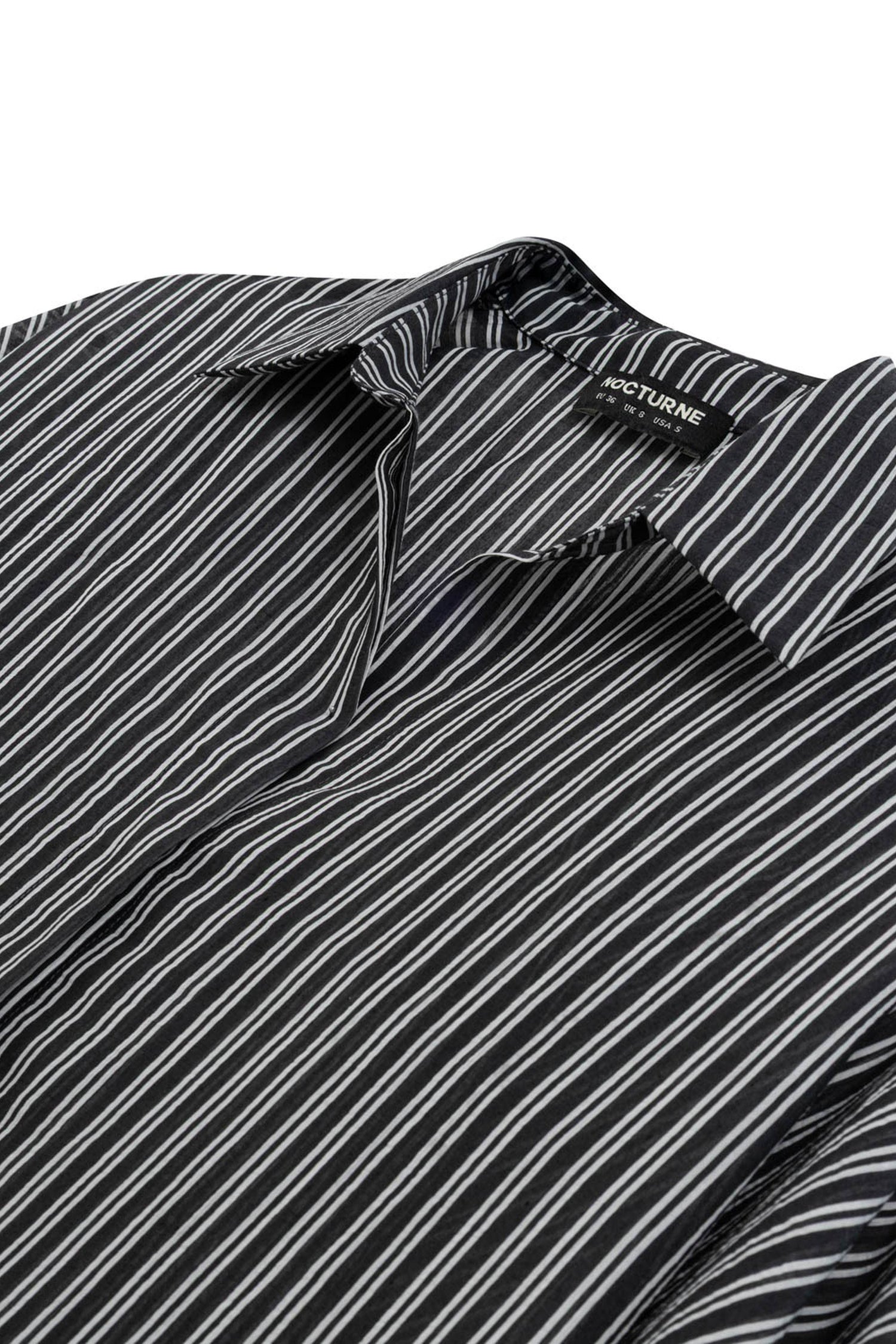 Oversize Shirt with Tie Sleeve Detail