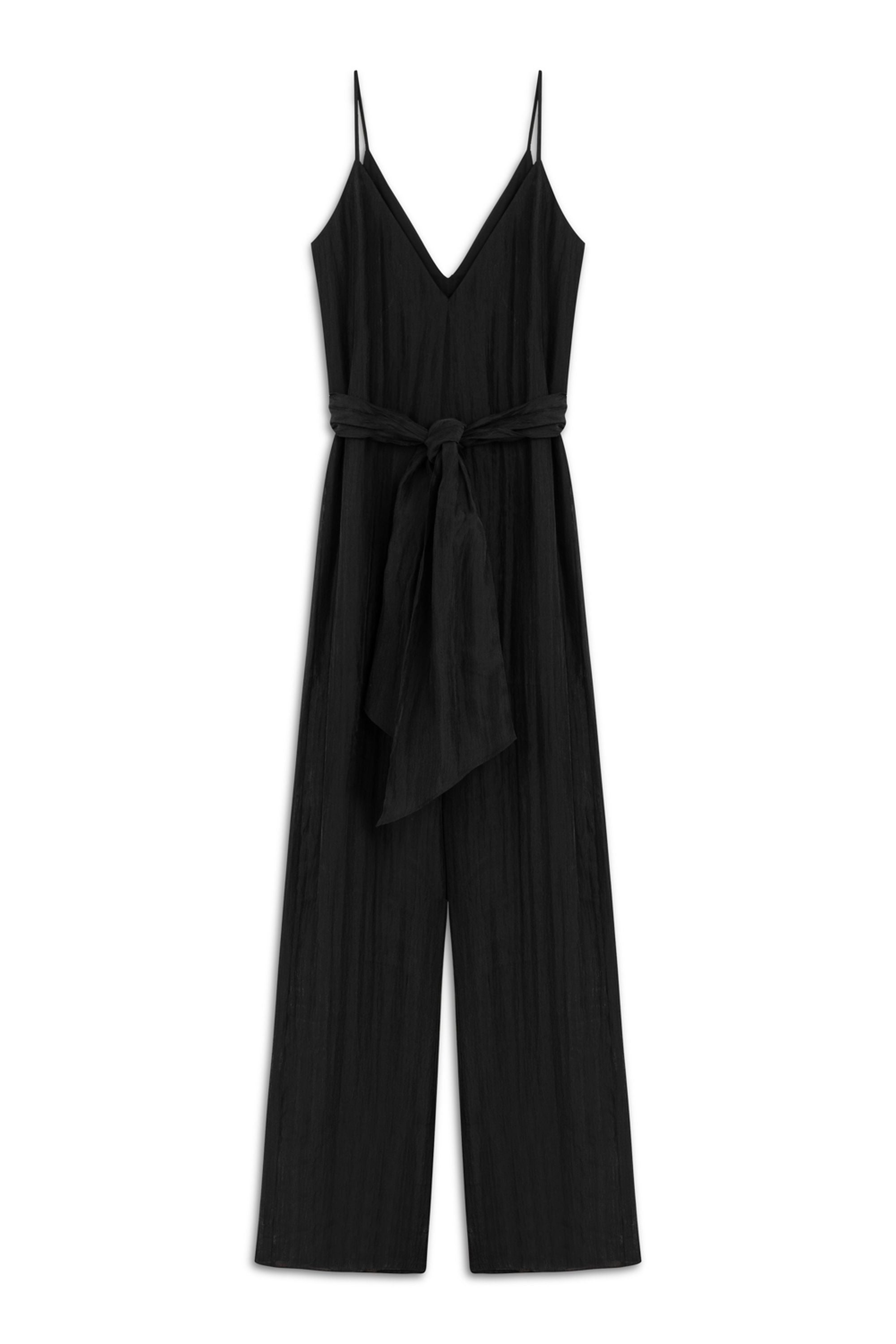 Black Metal Accessory Overalls