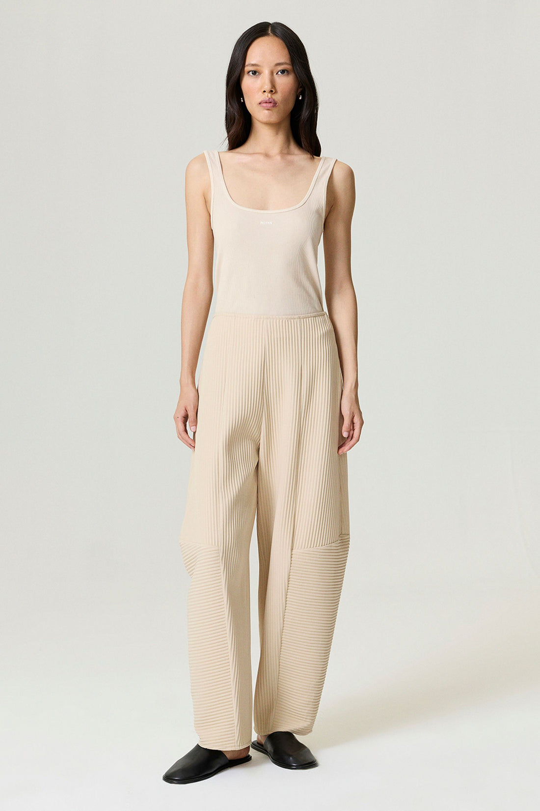 Cord Detailed Pants