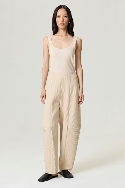 Cord Detailed Pants