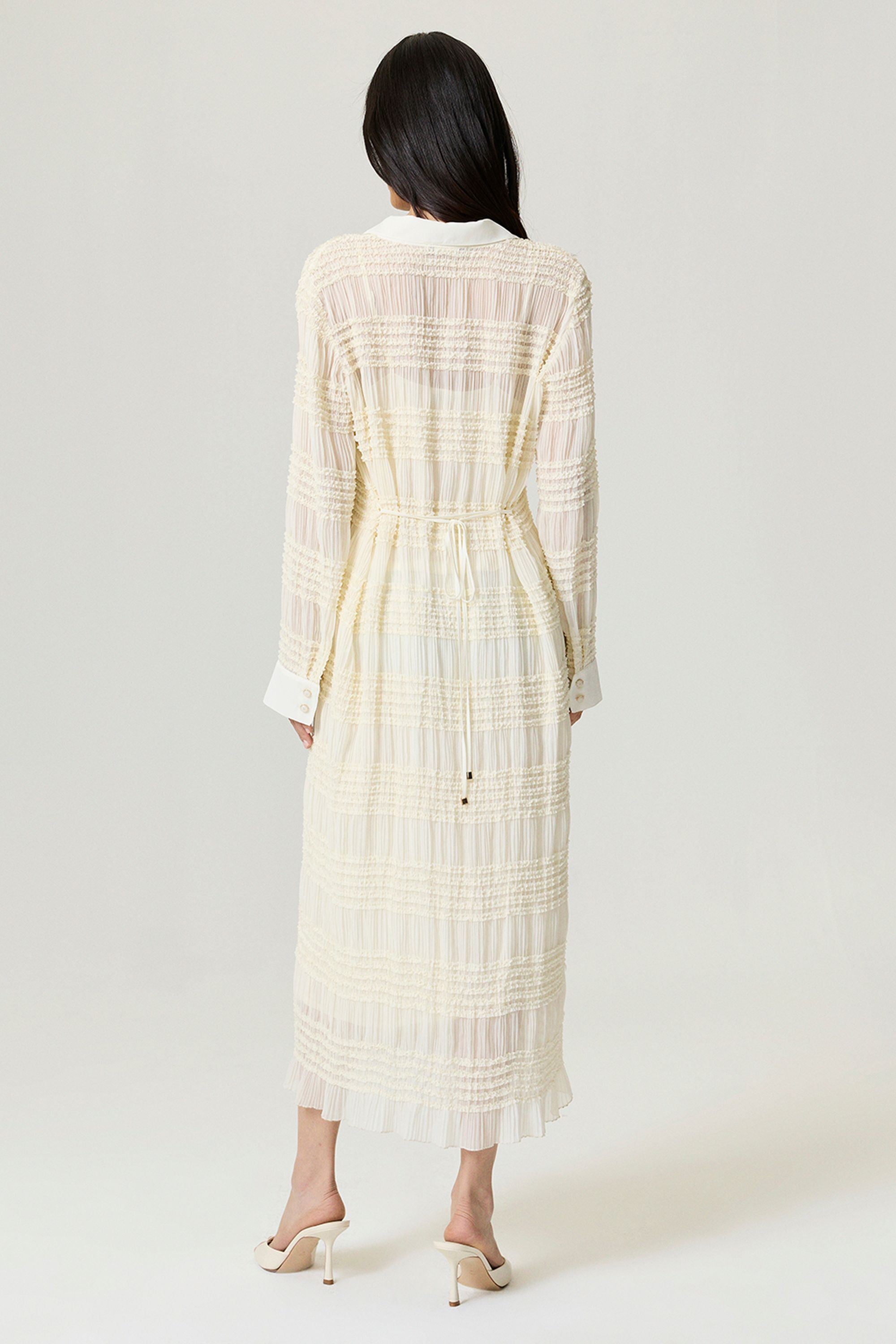 Ruffle Detailed Maxi Dress