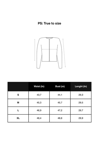 Belted Eyelet Detail Short-Sleeve Jacket