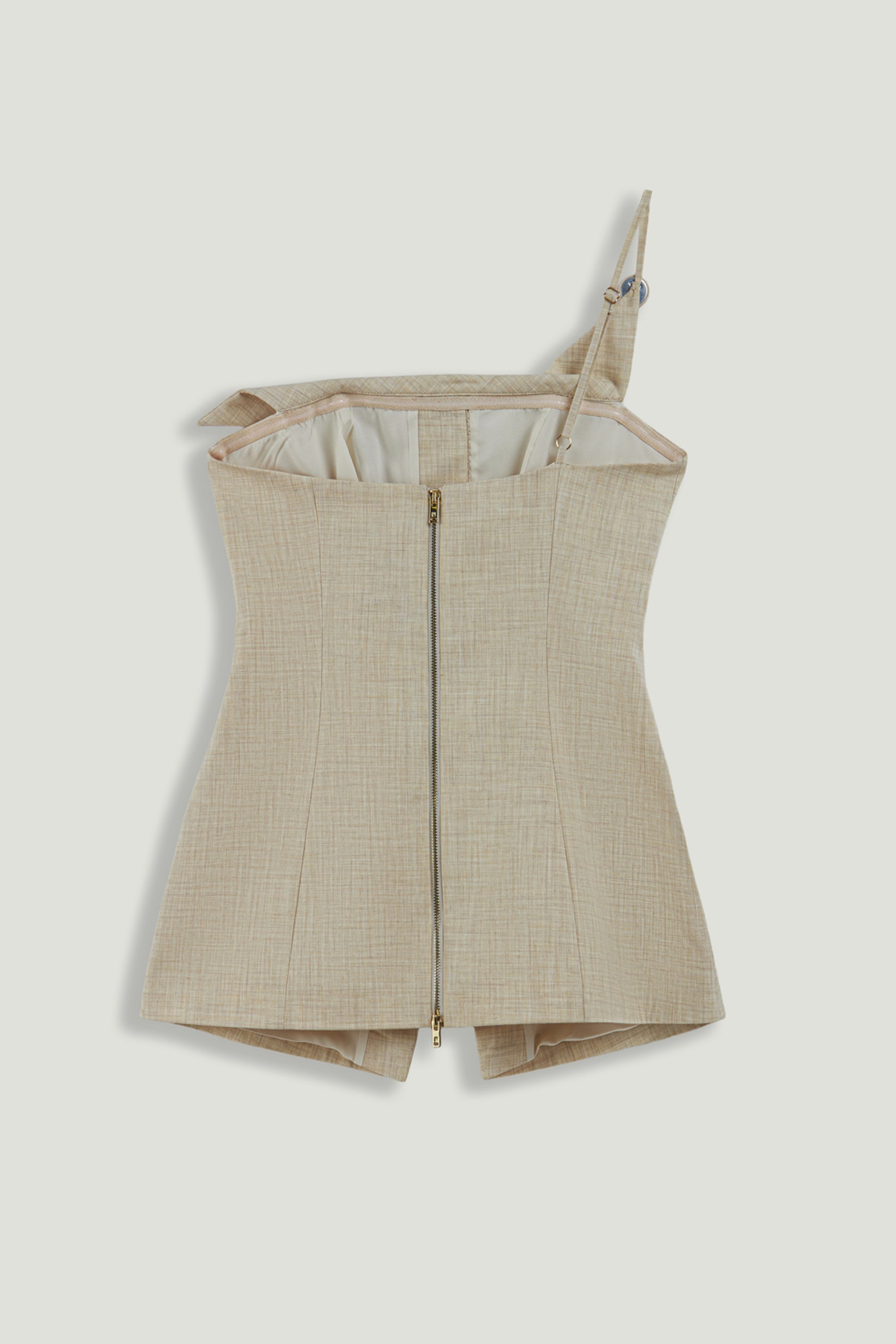 Asymmetric One-Shoulder Blouse