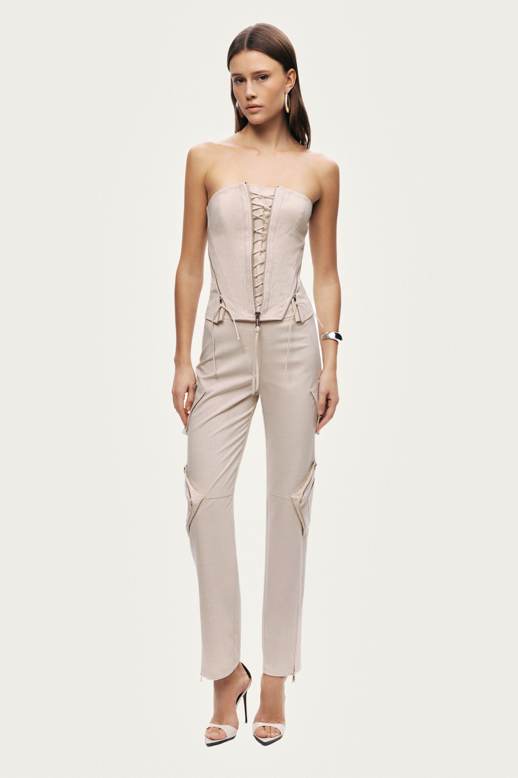 Pocket Detail Trousers