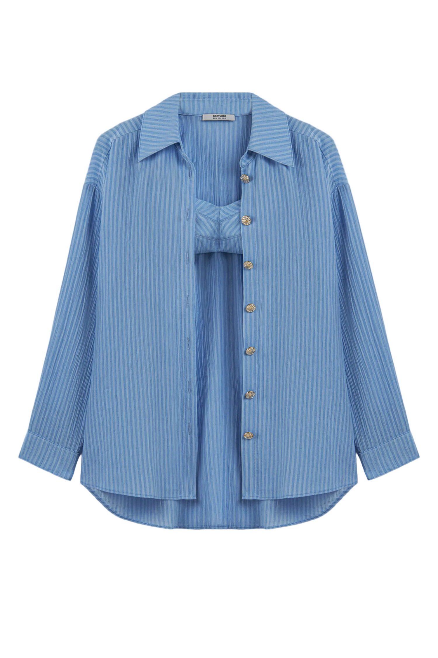 Bustier-Detail Shirt