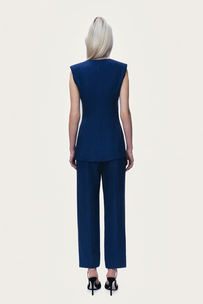 Straight-Leg Trousers
