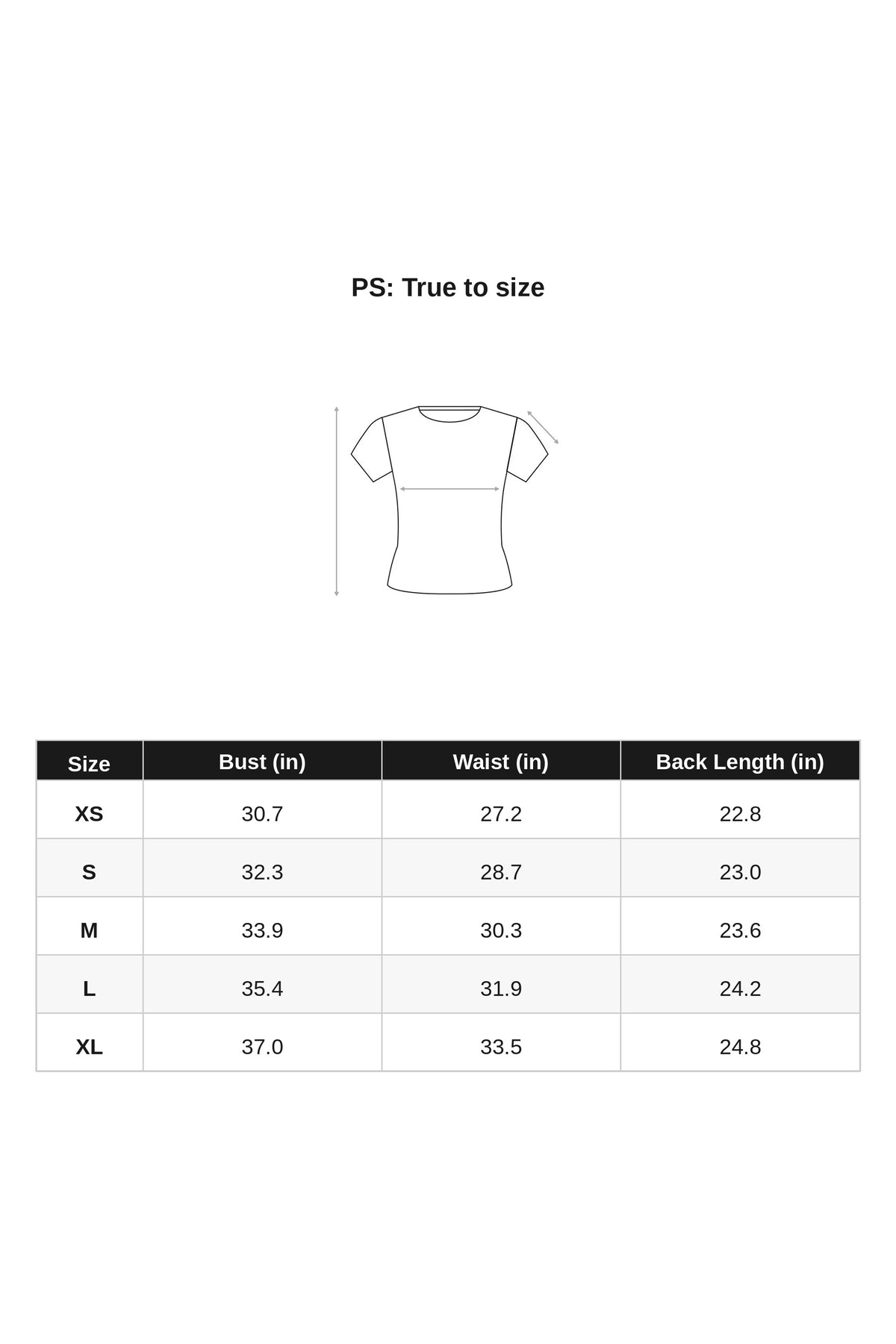 N27KN25268 size chart