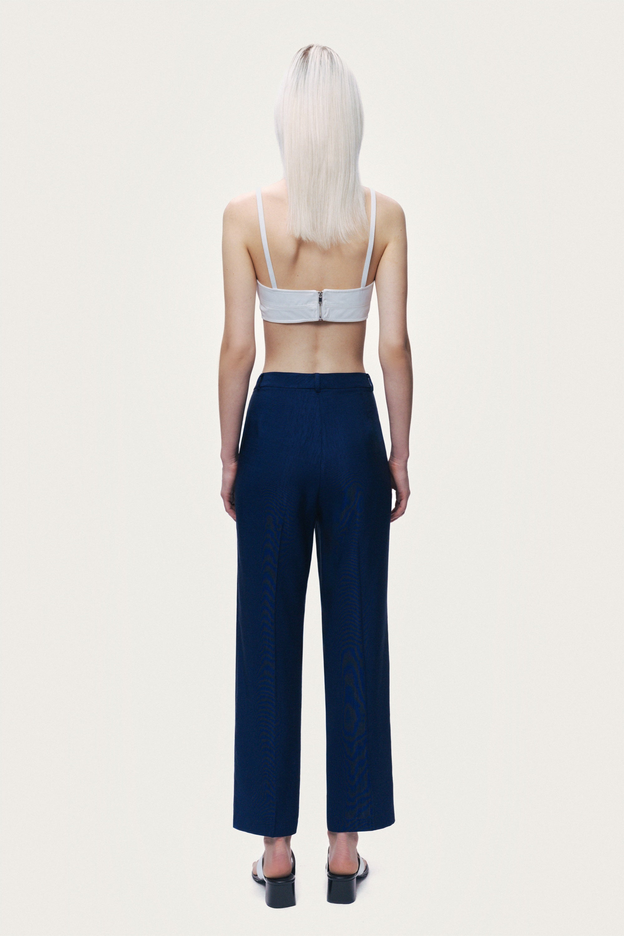 Straight-Leg Trousers