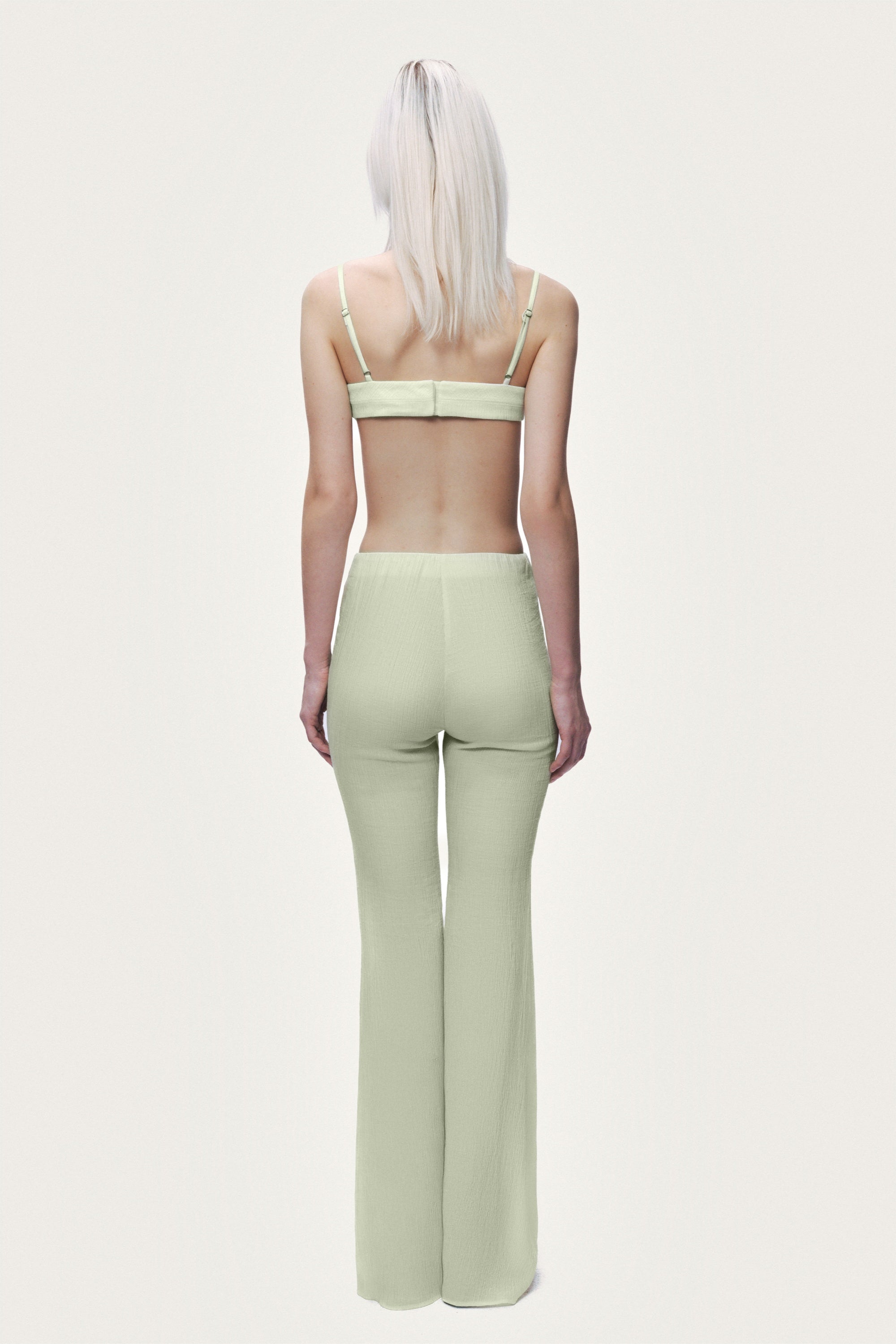 High-Waist Flare Trouser