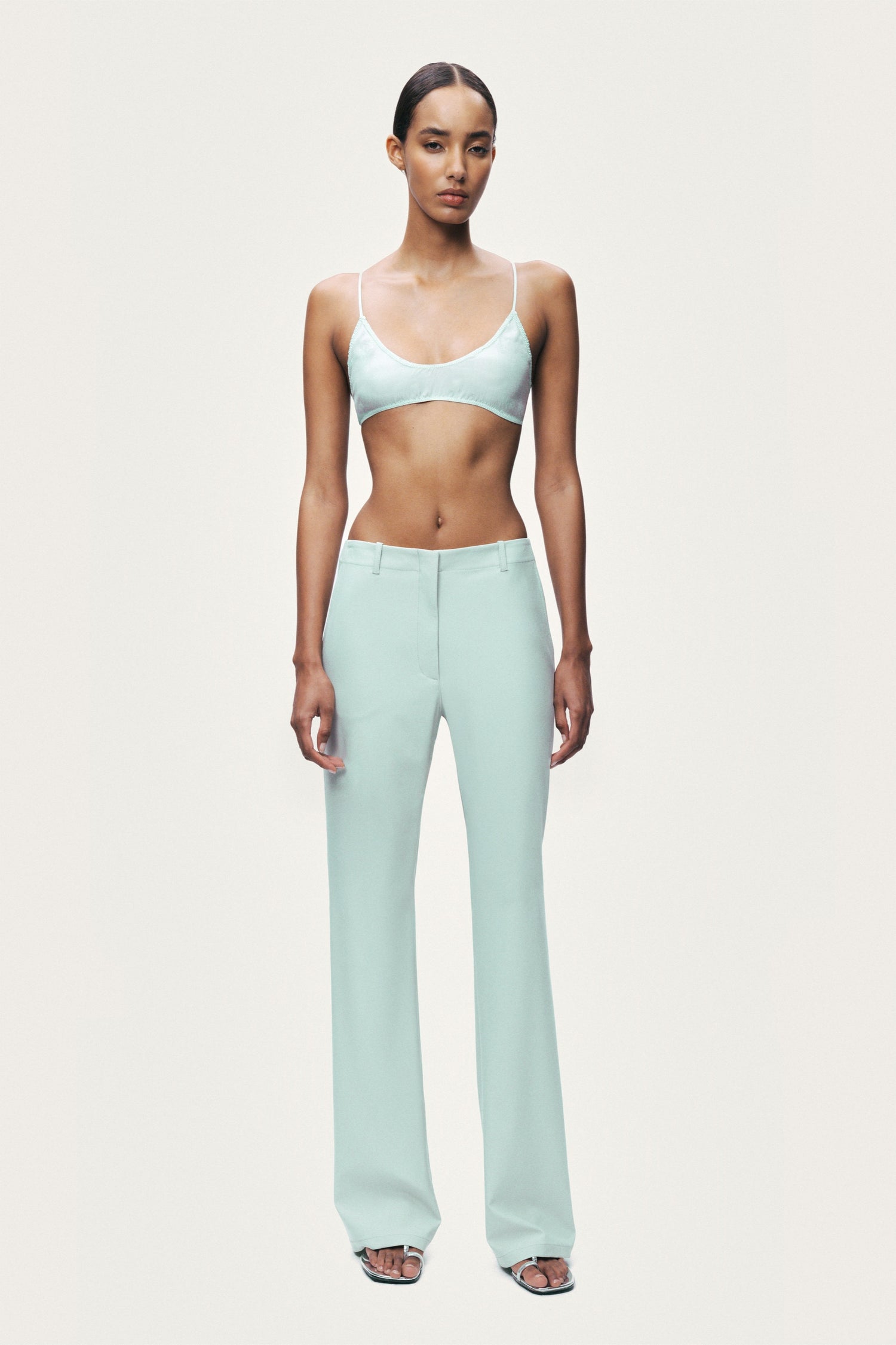 Straight-Leg Trousers