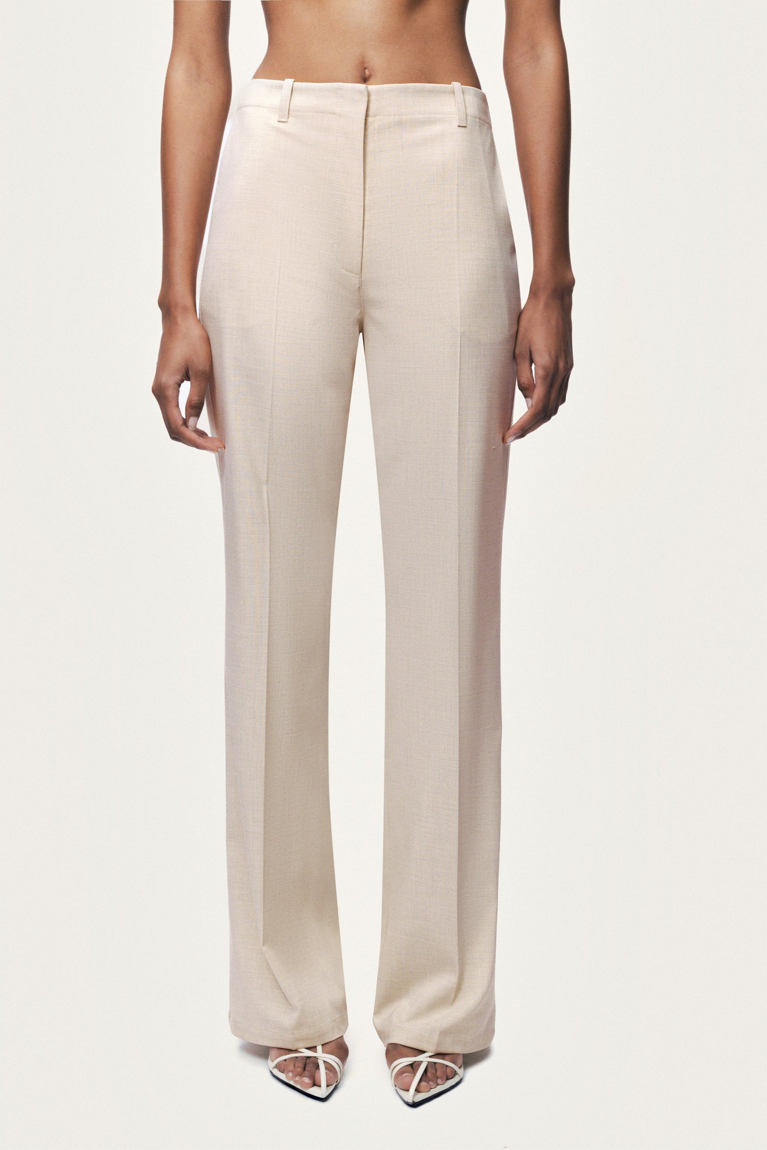 Straight-Leg Trousers