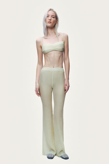 High-Waist Flare Trouser
