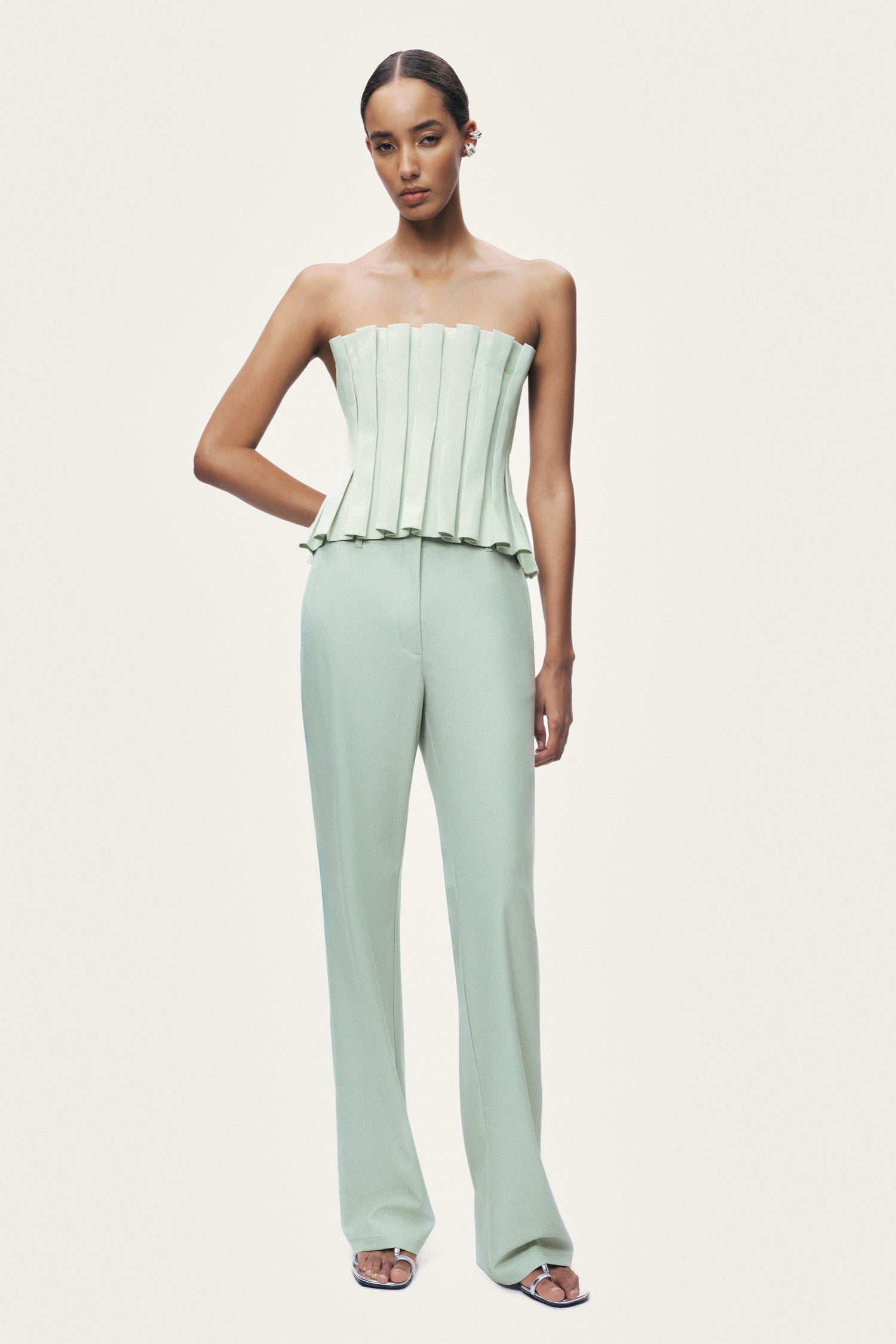 Straight-Leg Trousers