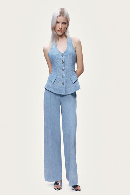 Wide-Leg Trousers