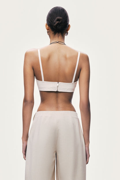 Waist-Panel Trousers