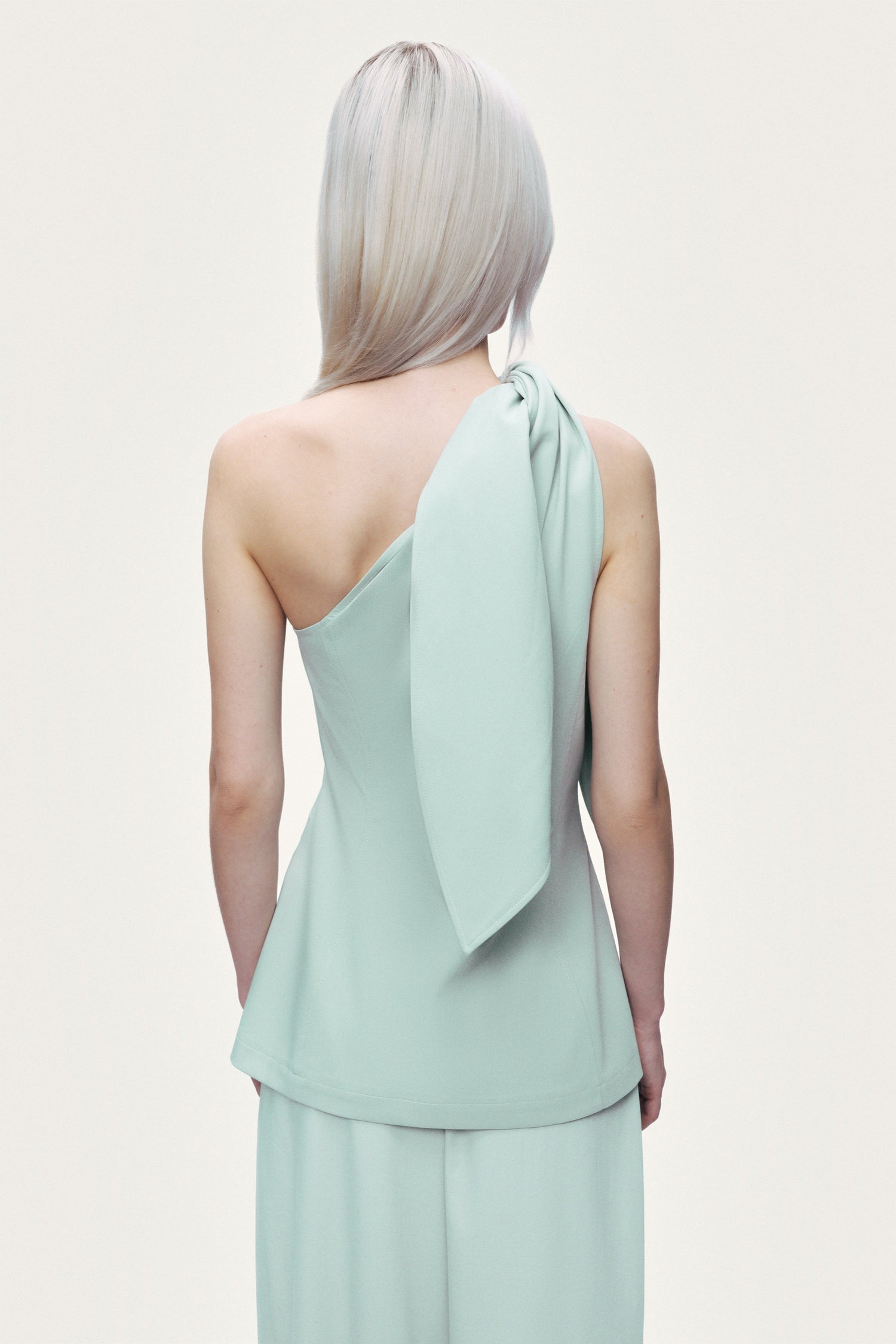 Shoulder-Tie Blouse