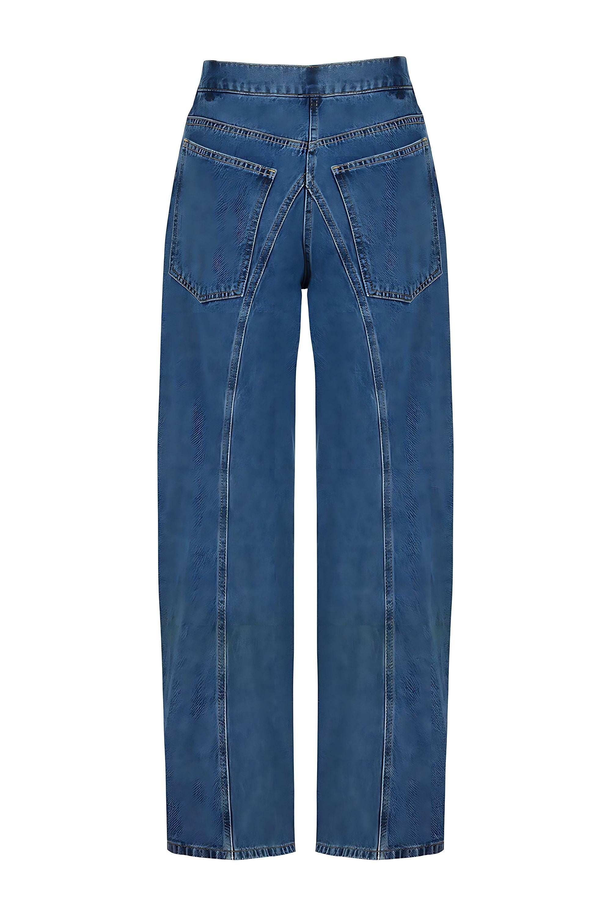 Front Handle Balloon Jeans (Final Sale)