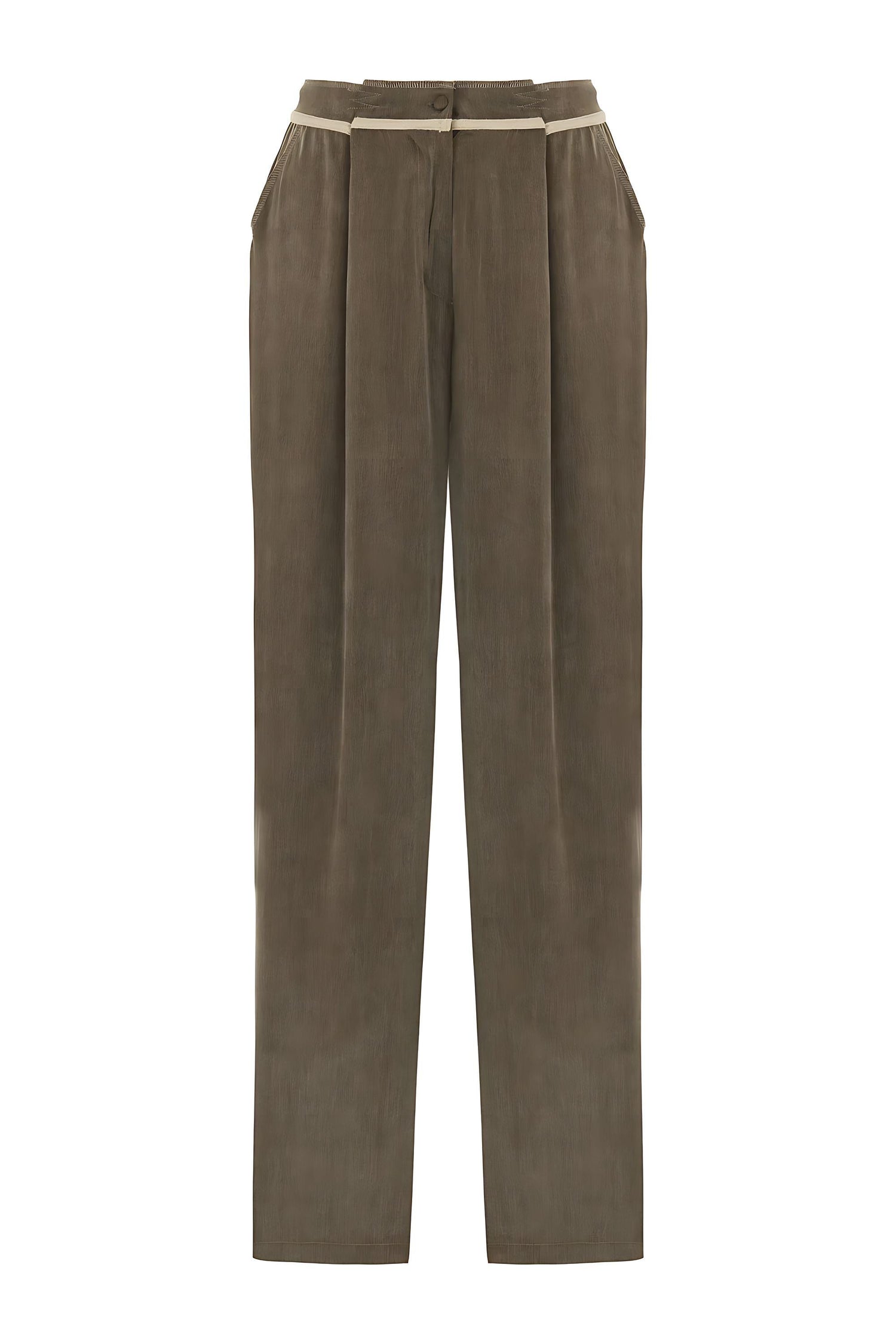 Pleated Palazzo Pants (Final Sale)