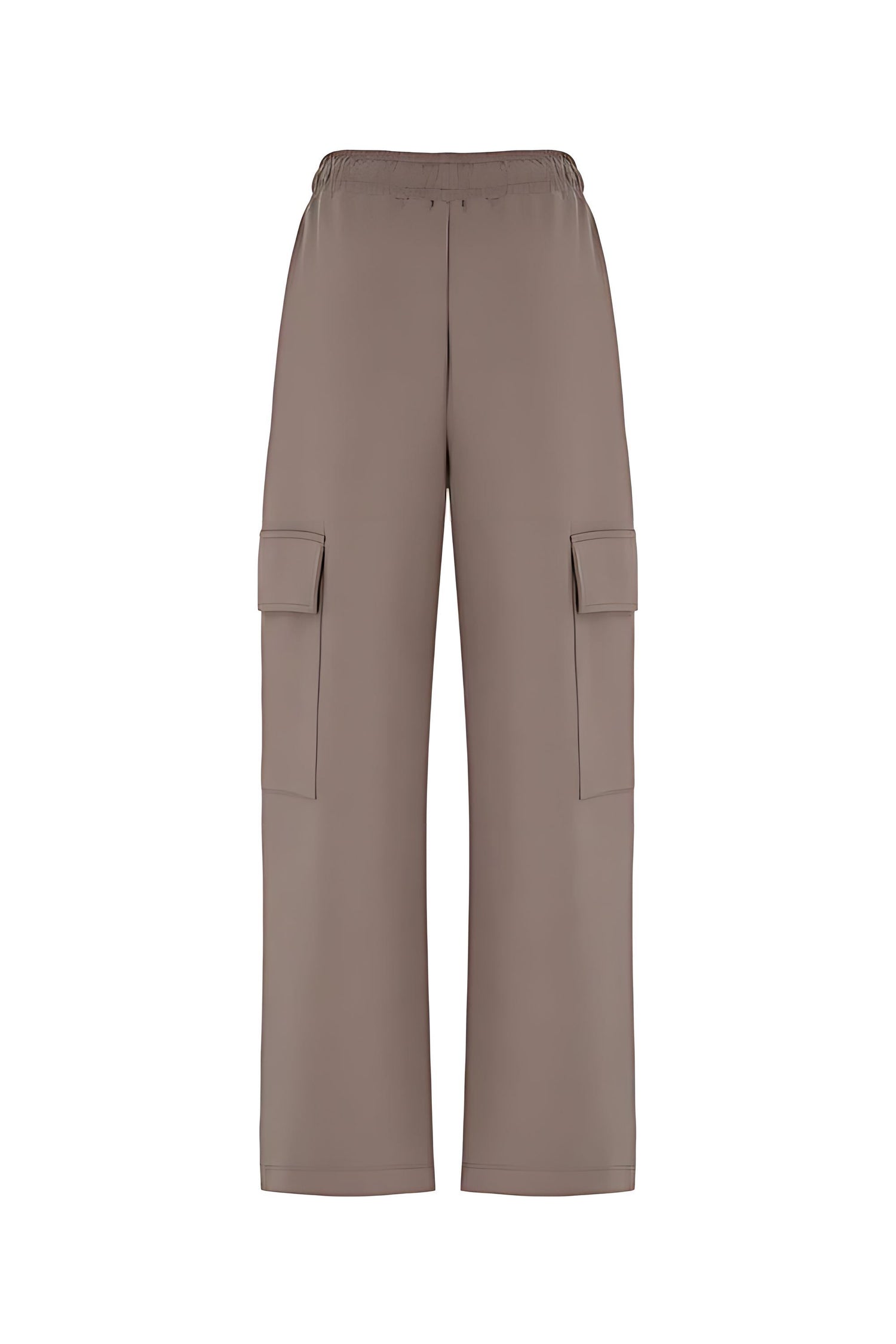 Elastic Waist Cargo Pants (Final Sale)