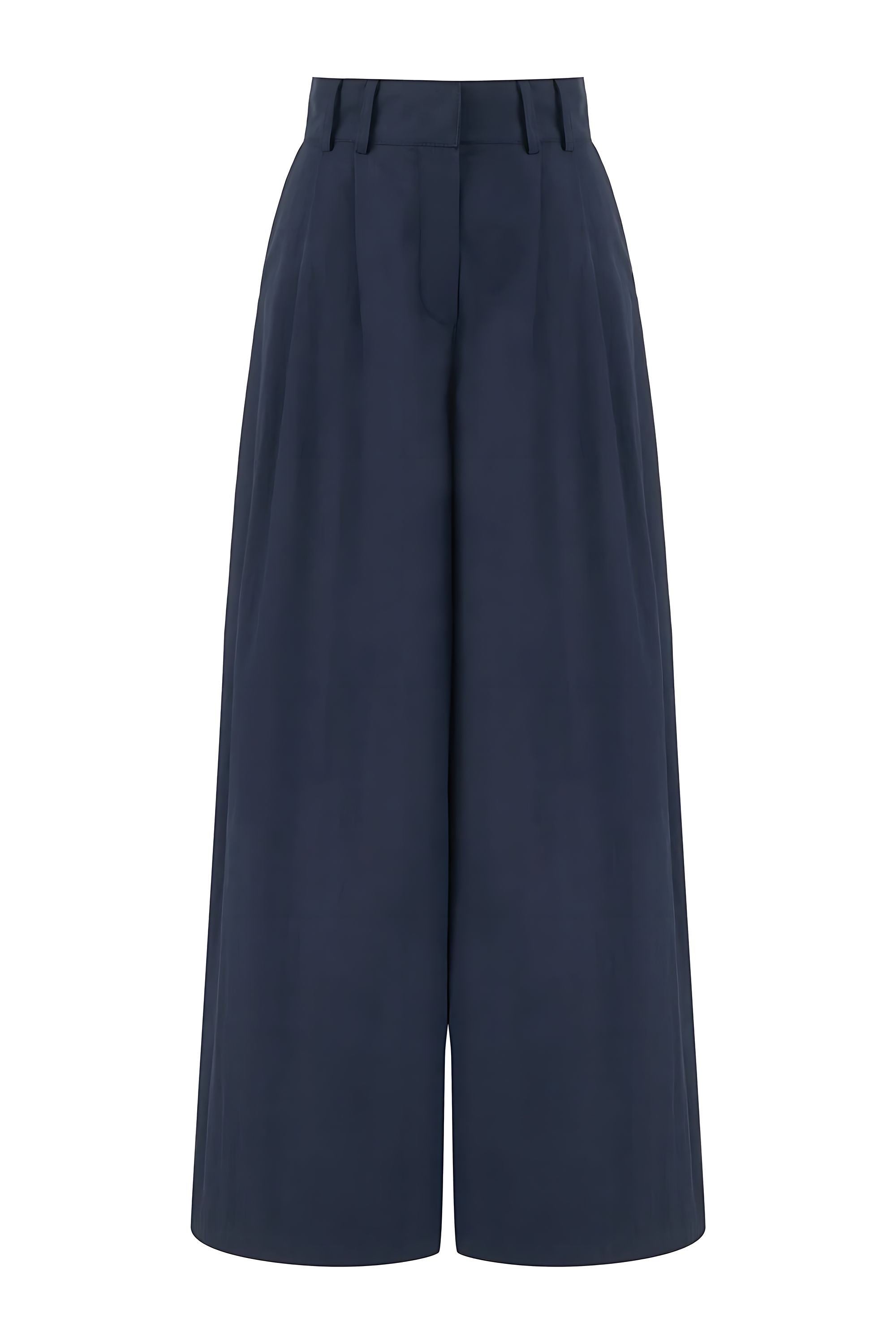 Pleated Wide Leg Pants