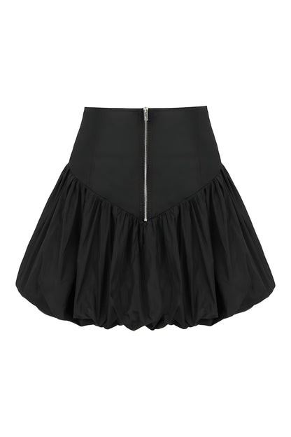 Taffeta Mini Skirt