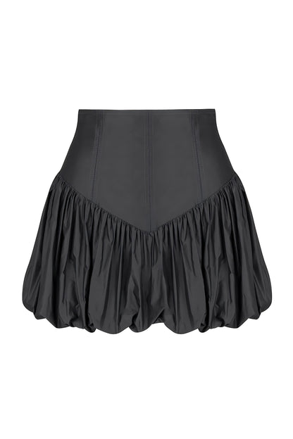 Taffeta Mini Skirt