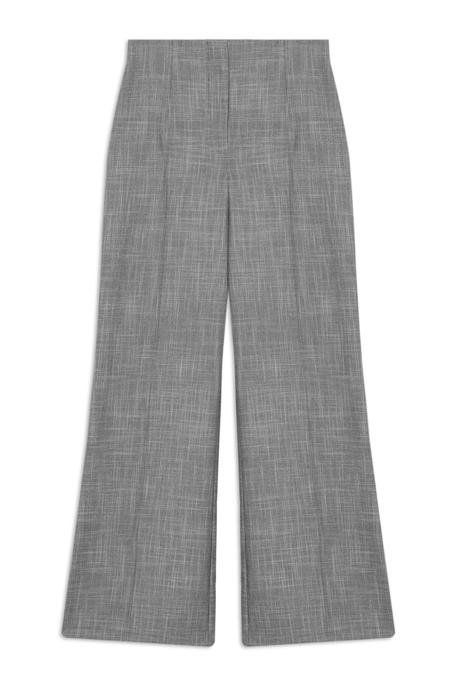 Gray High Waist Pants
