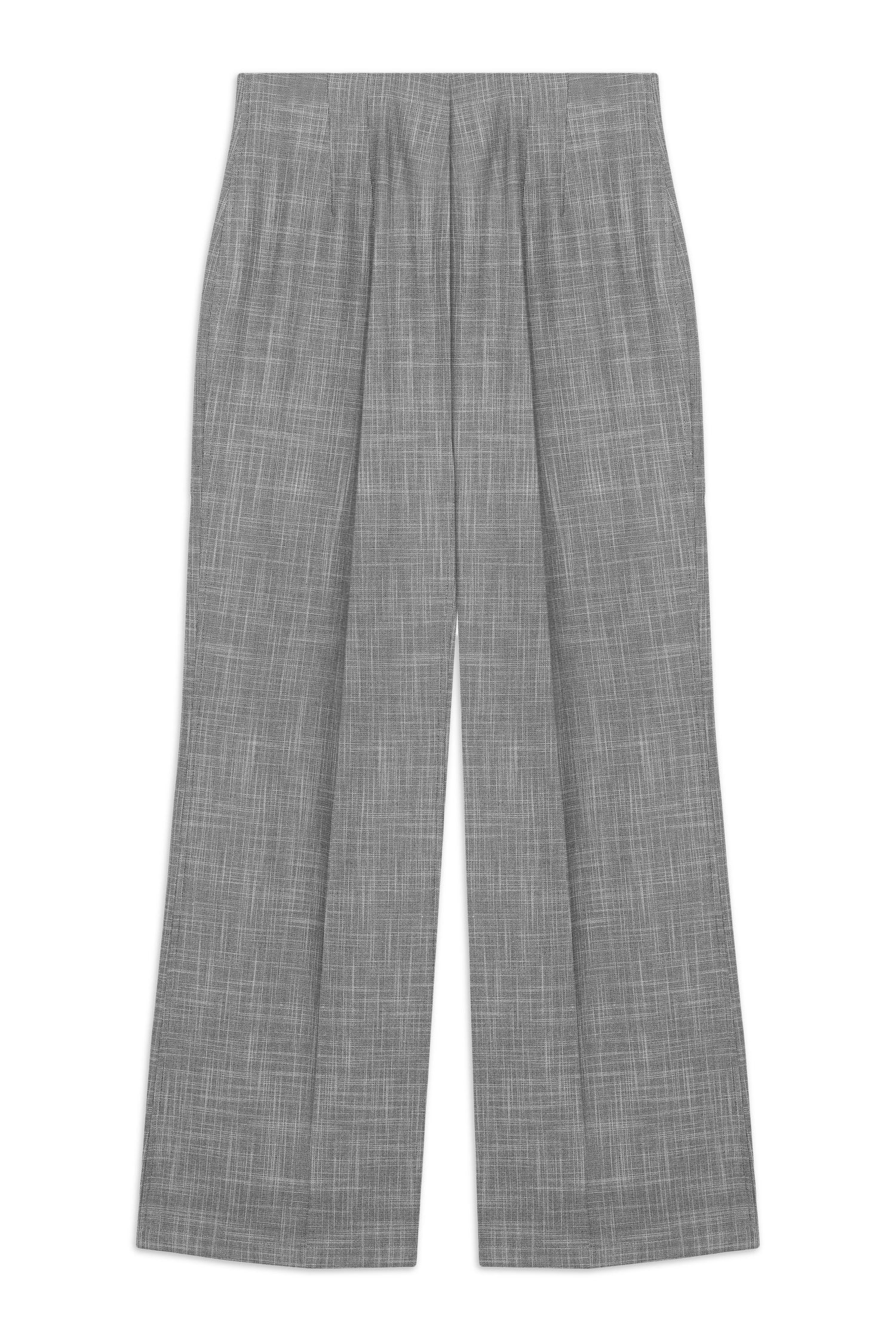 Gray High Waist Pants