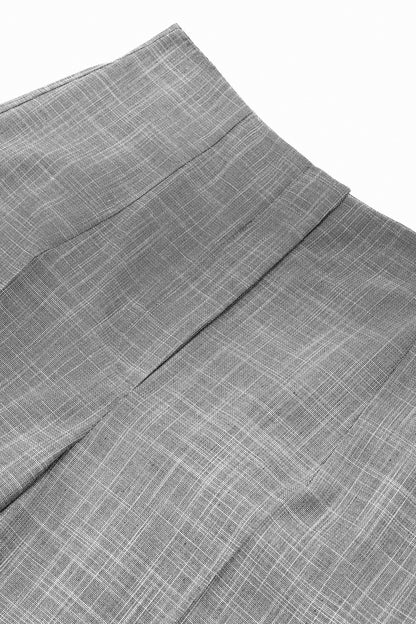 Gray High Waist Pants